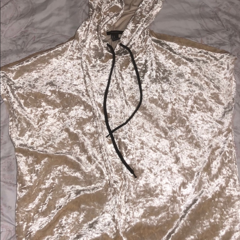 Velvet muscle hoodie